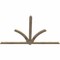 Ekena Millwork Redmond Rough Sawn Timber Gable Bracket, Douglas Fir, 96"W x 60"H x 2"D x 4"F, 15/12 Pitch GBW096X60X0204RED00RDF - alternate 5